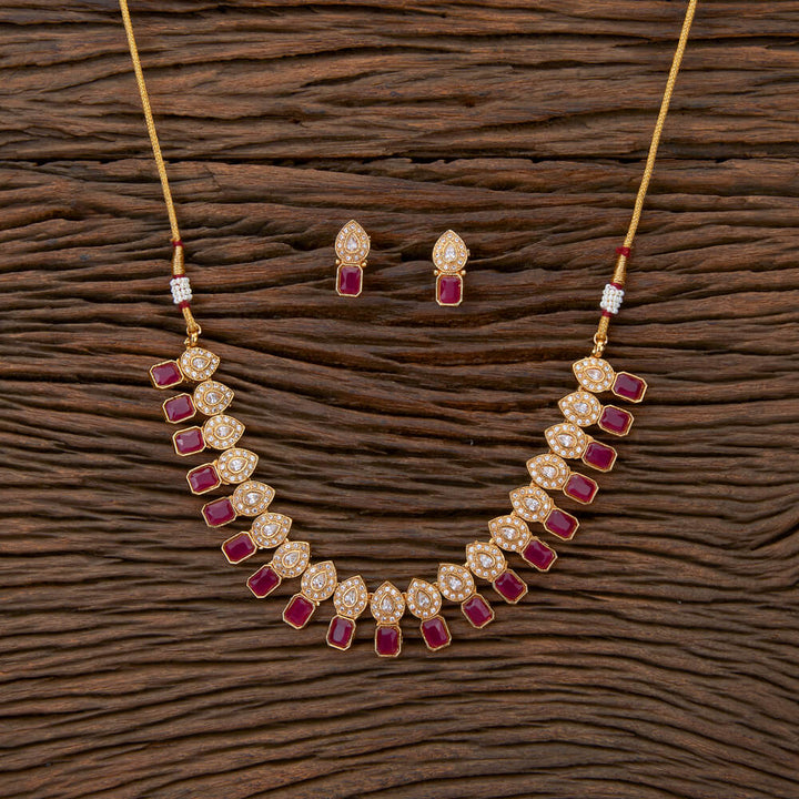 Antique Classic Necklace With Gold Plating 217595