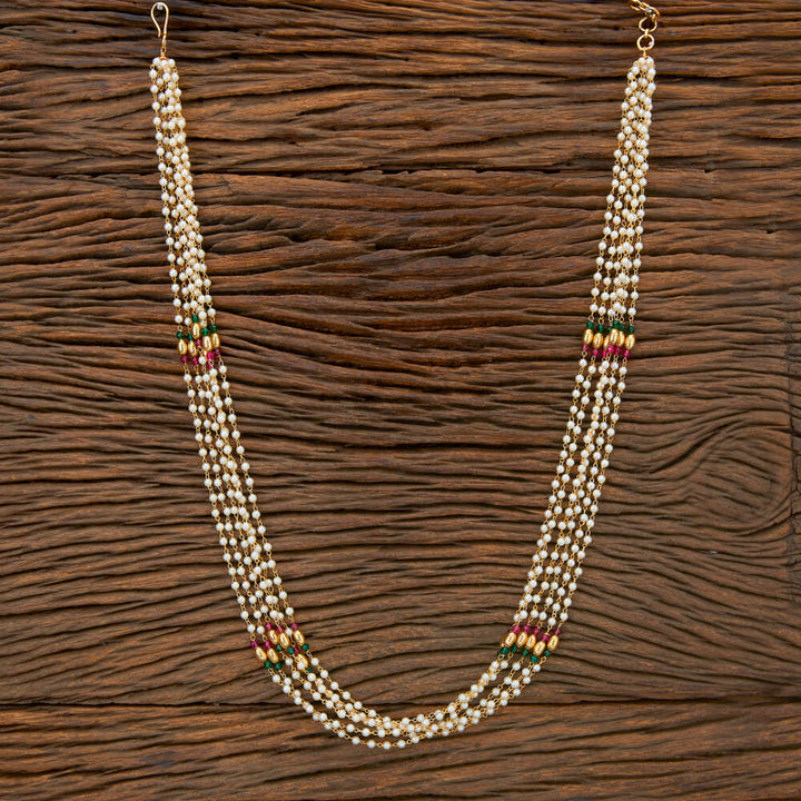 Antique Mala Necklace With Gold Plating 217835