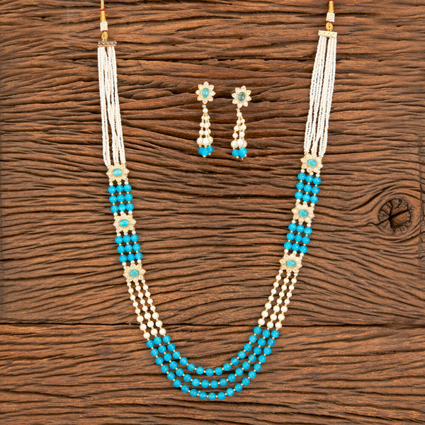 Antique Classic Mala Necklace With Gold Plating 218481