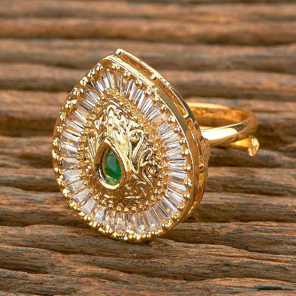 Antique Classic Ring With Gold Plating 218785
