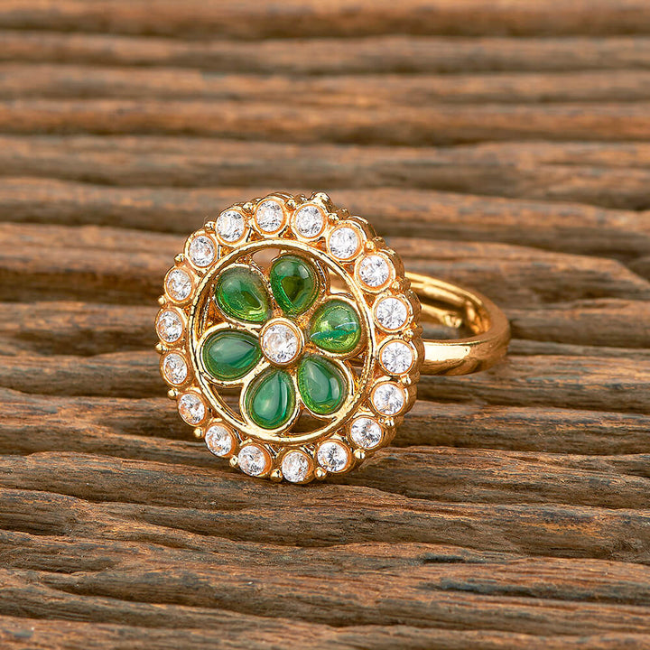 Antique Adjustable Ring With Gold Plating 218787