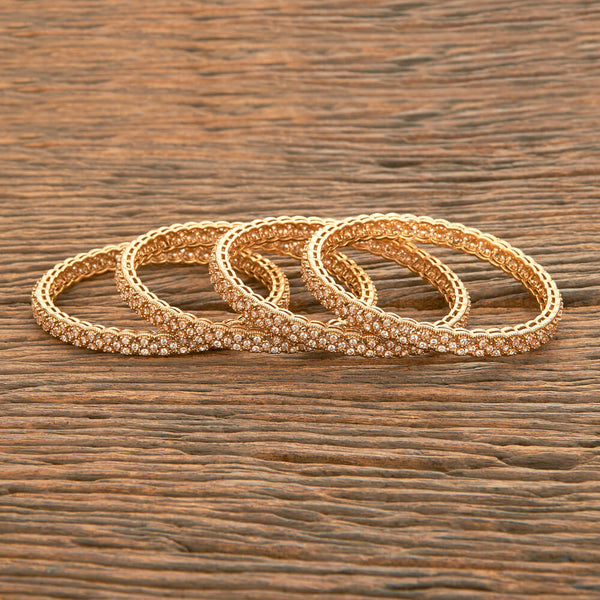 Antique Classic Bangles With Gold Plating 218874