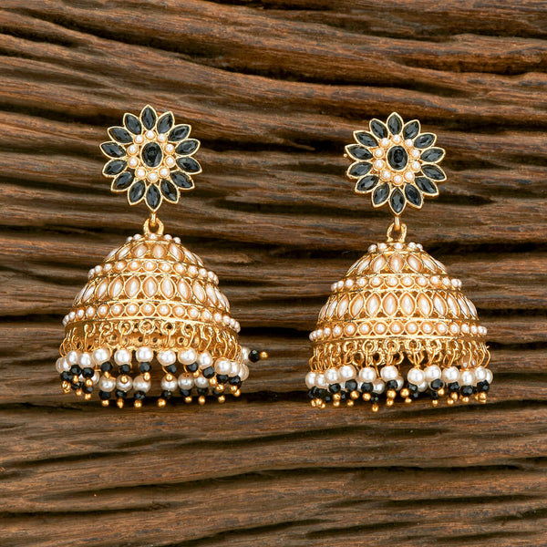 Antique Jhumki With Gold Plating 218900