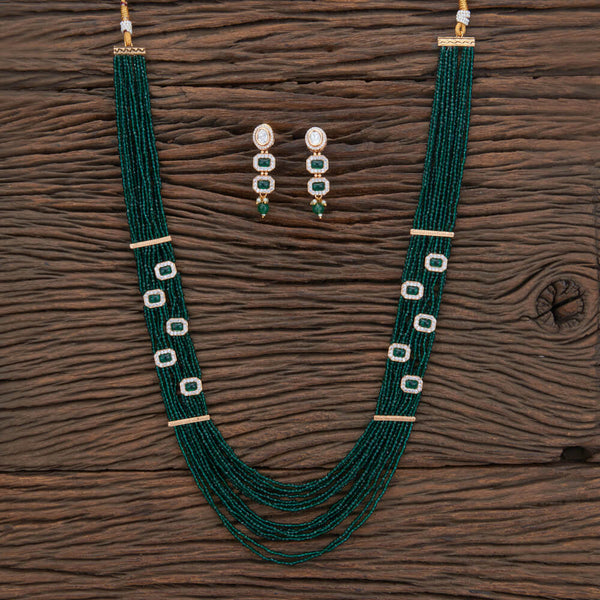 Antique Long Necklace With Gold Plating 219160