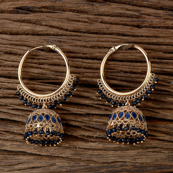 Antique Jhumki With Gold Plating 219694