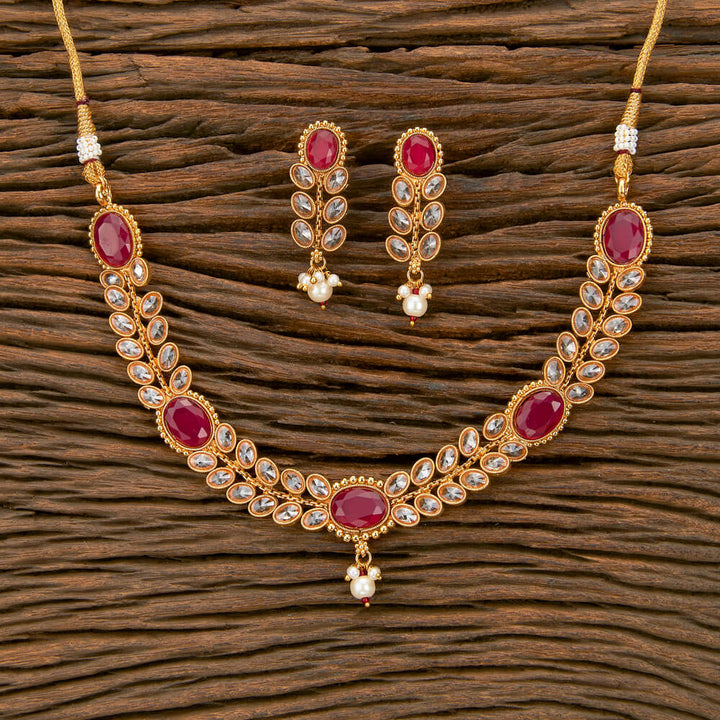 Antique Classic Necklace With Gold Plating 220002