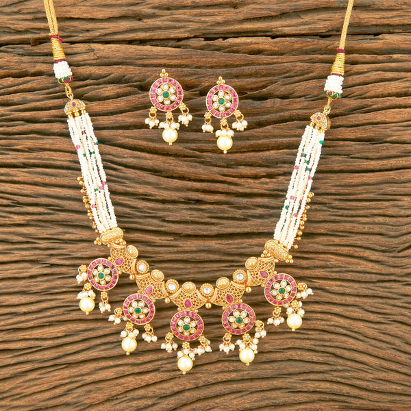 Antique Classic Necklace With Gold Plating 220729