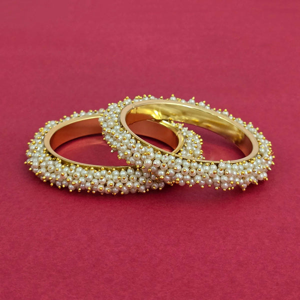 220750 Antique Classic Bangles With Gold Plating
