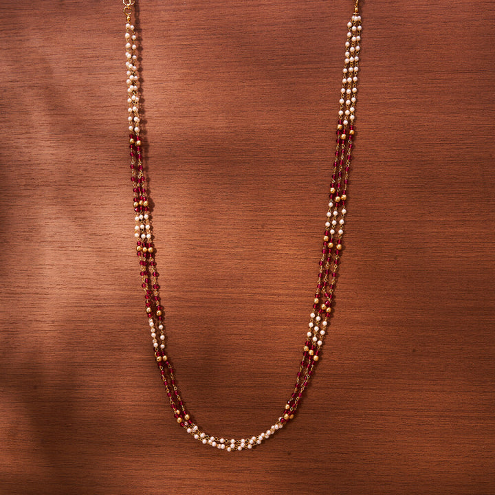 Antique Mala Necklace With Gold Plating 221718