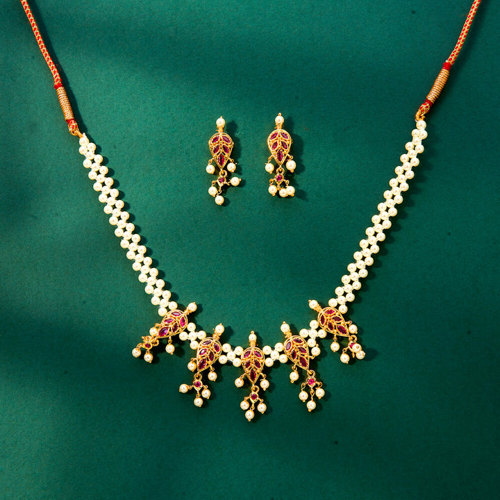 Antique Classic Necklace With Gold Plating 222062