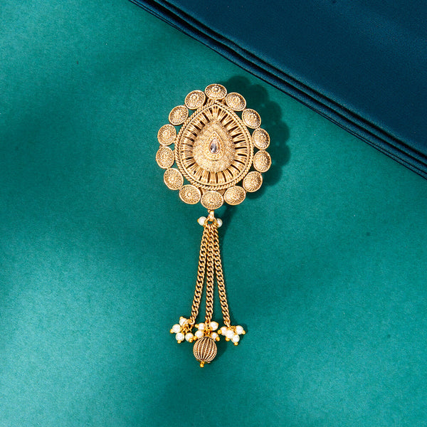 222466 Antique Classic Brooch With Gold Plating