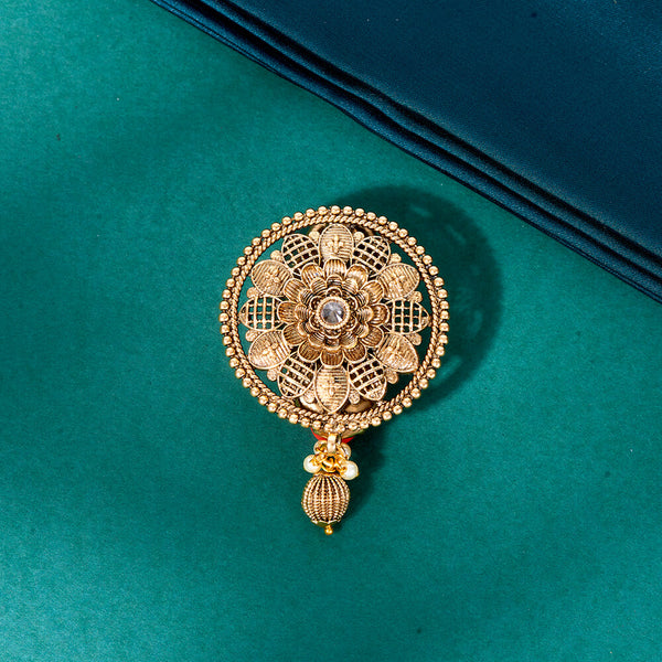 222469 Antique Classic Brooch With Gold Plating