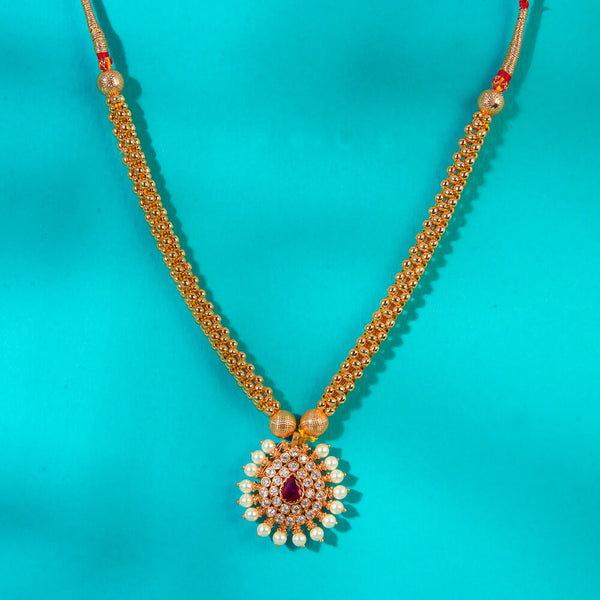 Antique Classic Necklace With Gold Plating 222681