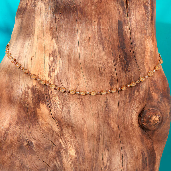 Antique Classic Belt With Gold Plating 222718