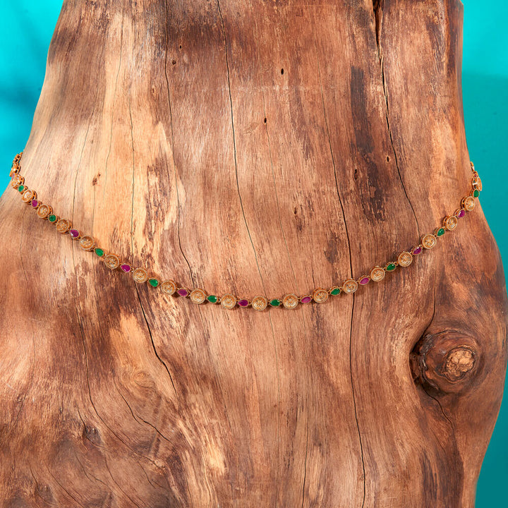 Antique Classic Belt With Gold Plating 222718