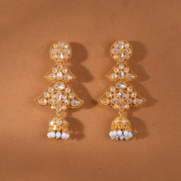 222764 Antique Classic Earring With Gold Plating