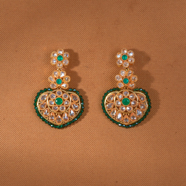 222850 Antique Classic Earring With Gold Plating