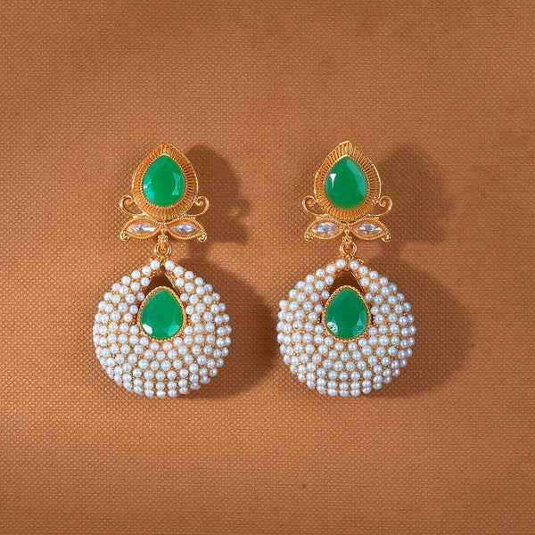 222852 Antique Classic Earring With Gold Plating