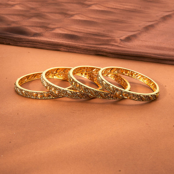 223157 Antique Classic Bangles With Gold Plating