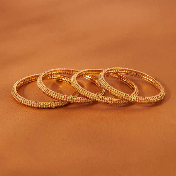 223447 Antique Classic Bangles With Gold Plating