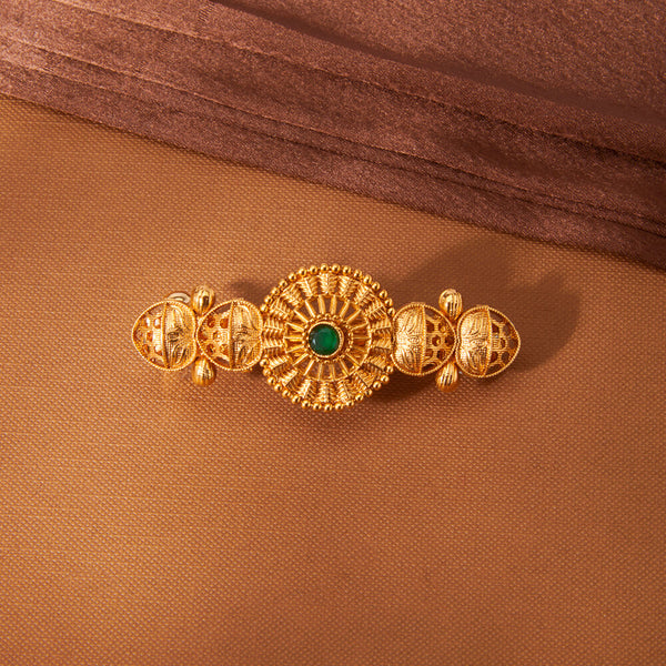 223570 Antique Classic Hair Clip With Gold Plating