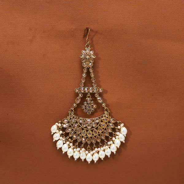 223730 Antique Moti Pasa With Mehndi Plating