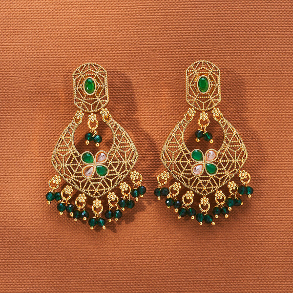 223771 Antique Classic Earring With Gold Plating