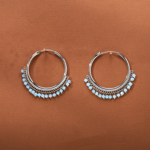 223804 Antique Bali With Rhodium Plating