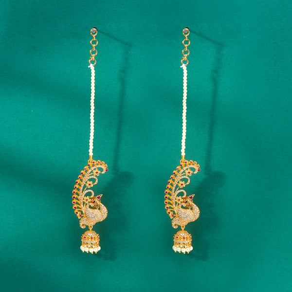 224226 Antique Earcuff With Gold Plating