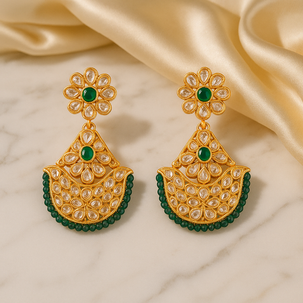 224230 Antique Classic Earring With Gold Plating