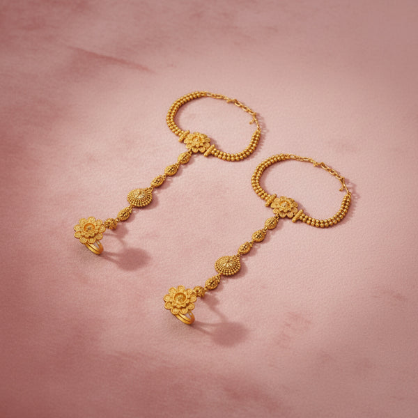 224644 Antique Classic Hath Pan With Matte Gold Plating