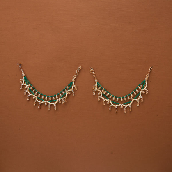 224983 Antique Classic Ear Chain With Gold Plating