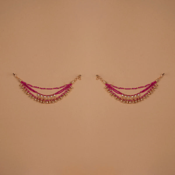 225126 Antique Classic Ear Chain With Gold Plating