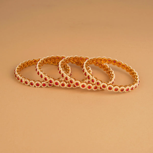 225269 Antique Delicate Bangles With Gold Plating