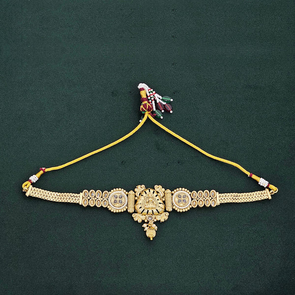 225410 Antique Temple Baju Band With Gold Plating