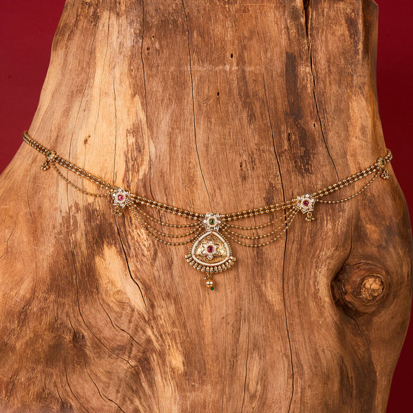 225762 Antique Classic Belt With Gold Plating