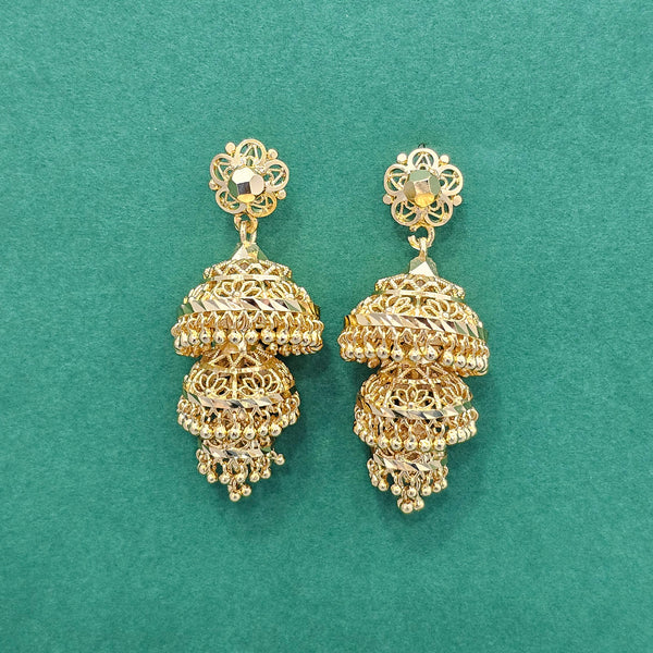 225984 Antique Moti Earring With Gold Plating