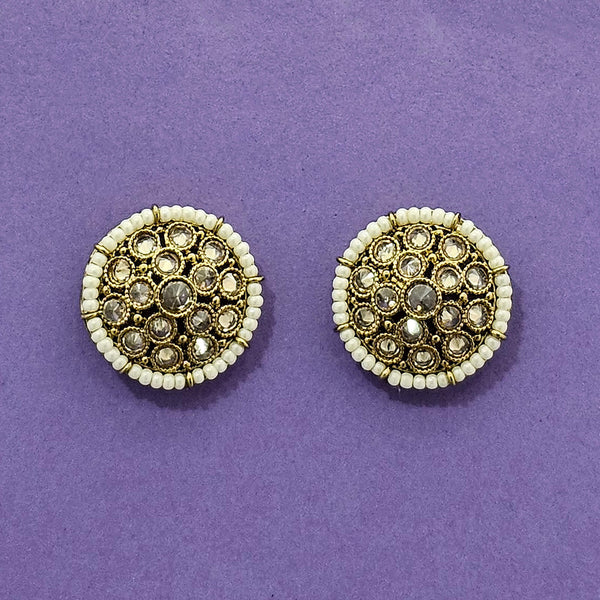 226262 Antique Tops With Mehndi Plating