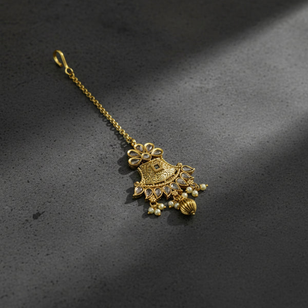 226303 Antique Classic Tikka With Gold Plating