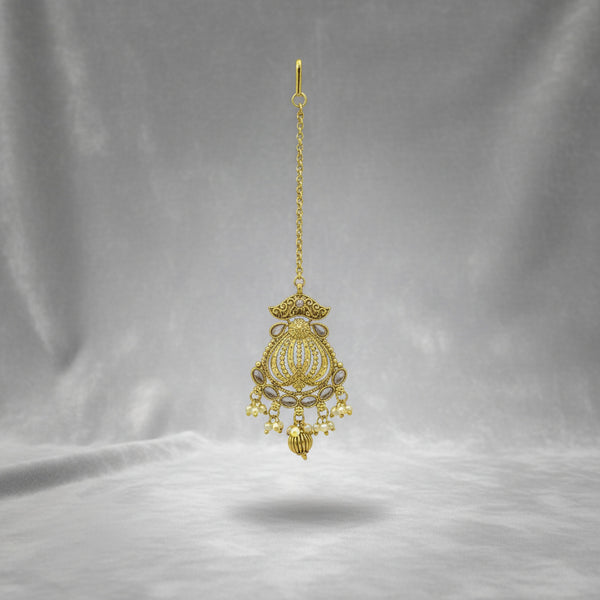 226304 Antique Classic Tikka With Gold Plating