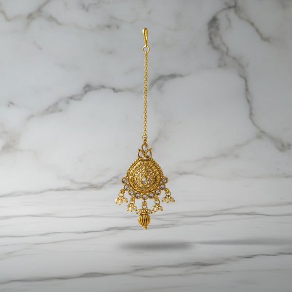 226306 Antique Classic Tikka With Gold Plating