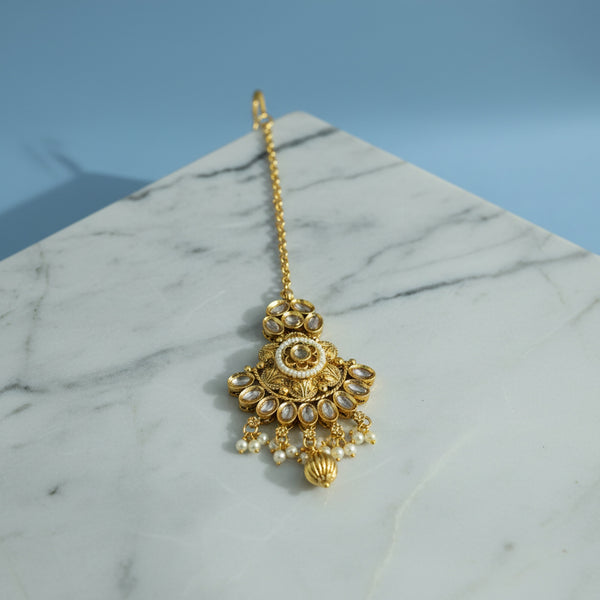 226307 Antique Classic Tikka With Gold Plating