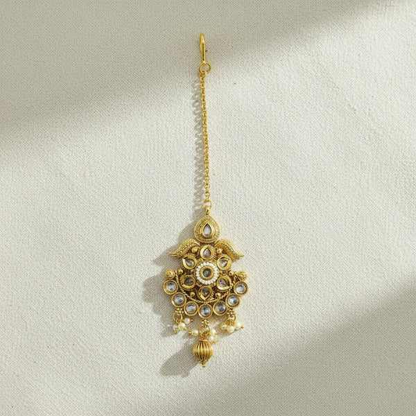 226309 Antique Classic Tikka With Gold Plating