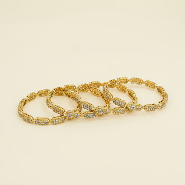 226335 Antique Classic Bangles With Gold Plating