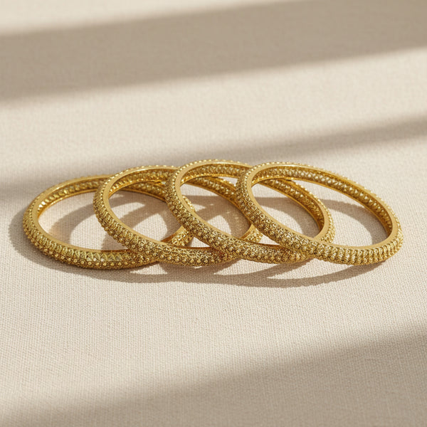 226566 Antique Classic Bangles With Gold Plating
