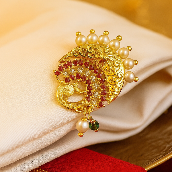 226903 Antique Classic Nose Ring With Gold Plating