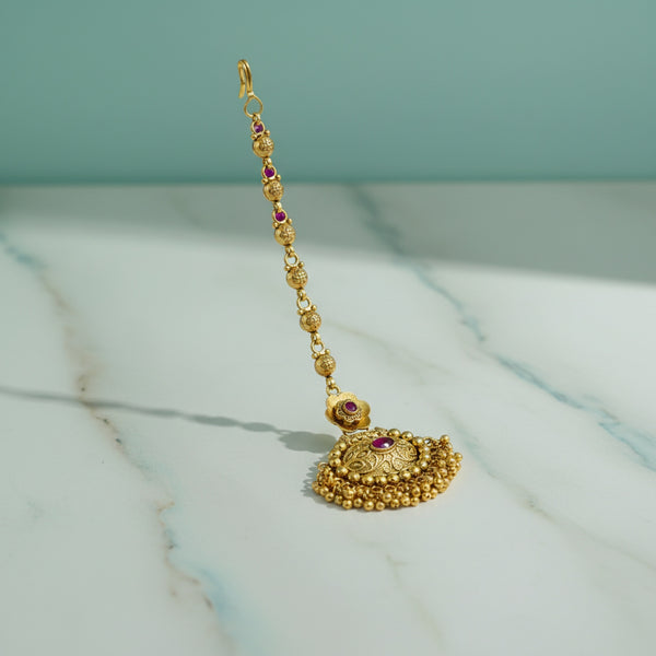 227045 Antique Classic Tikka With Gold Plating