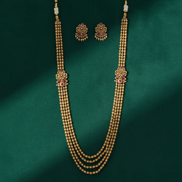 227082 Antique Classic Necklace With Gold Plating