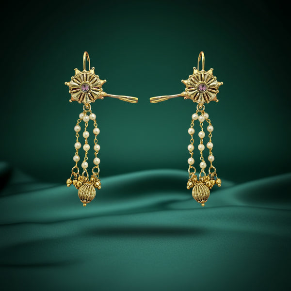 227278 Antique Earcuff With Gold Plating