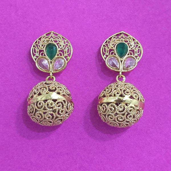 227616 Antique Classic Earring With Gold Plating